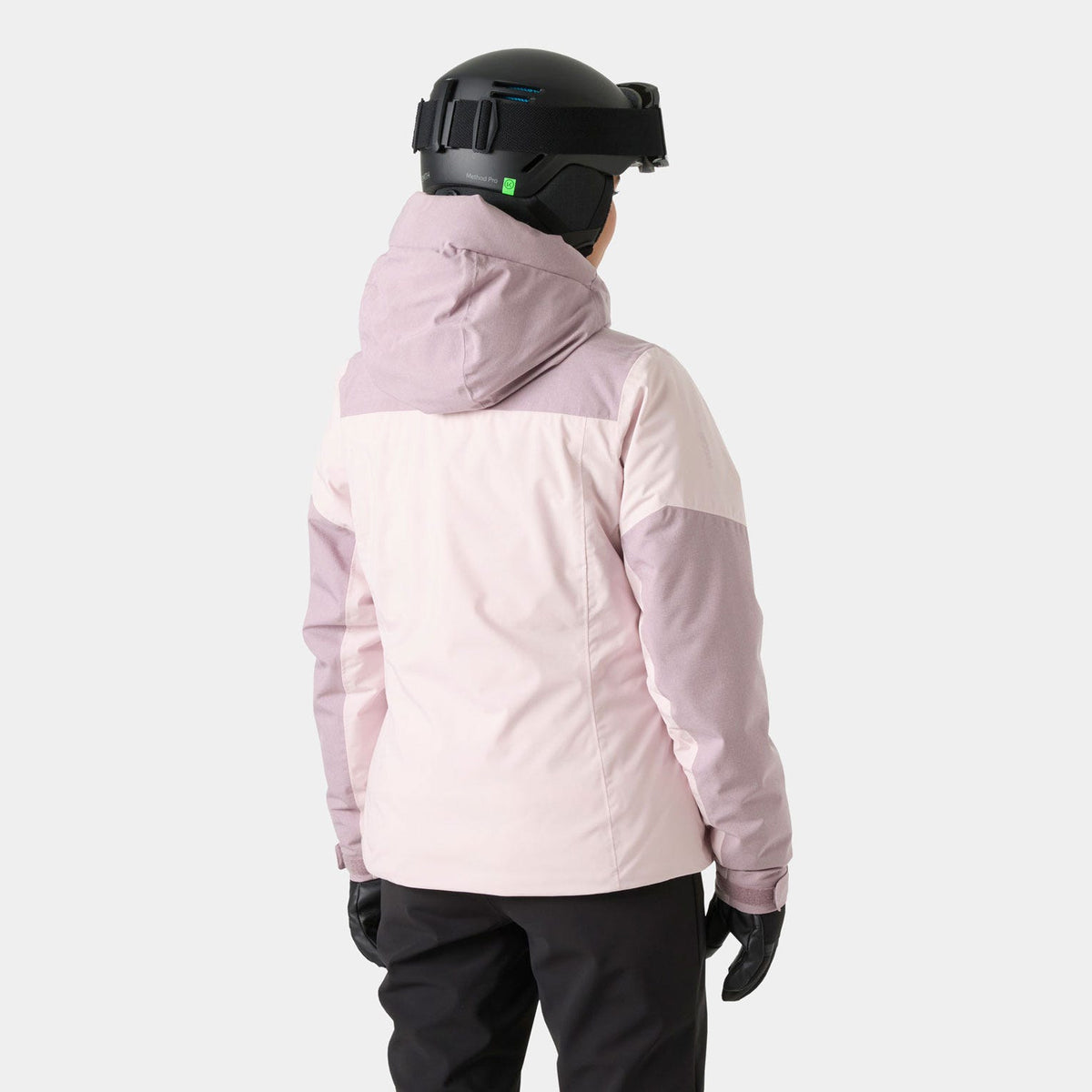 Helly Hansen Women's Valdisere 3.0 Jacket, Purple Clay, on-model back