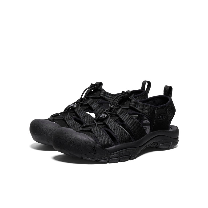 Keen Women's Newport H2 Triple Black medial