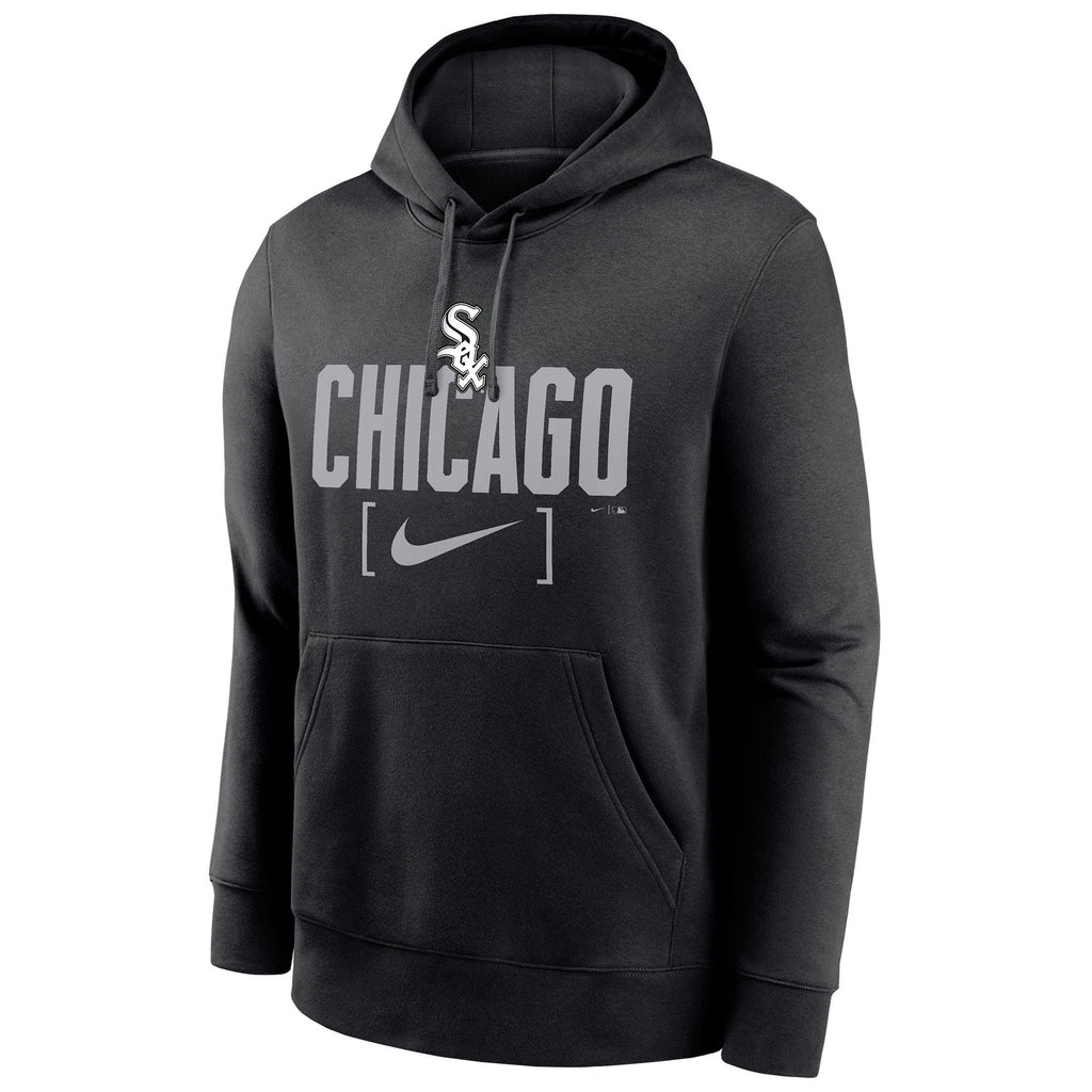 Nike Club Slack Hoodie - Chicago White Sox - Black - front