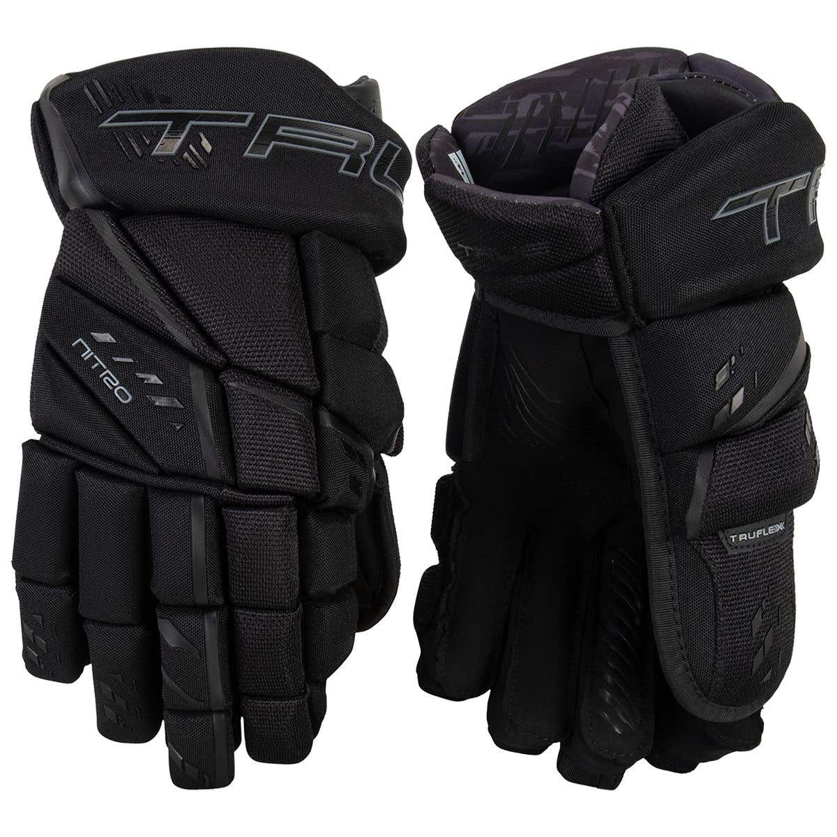 True Senior Catalyst Nitro Hockey Gloves - Blackout