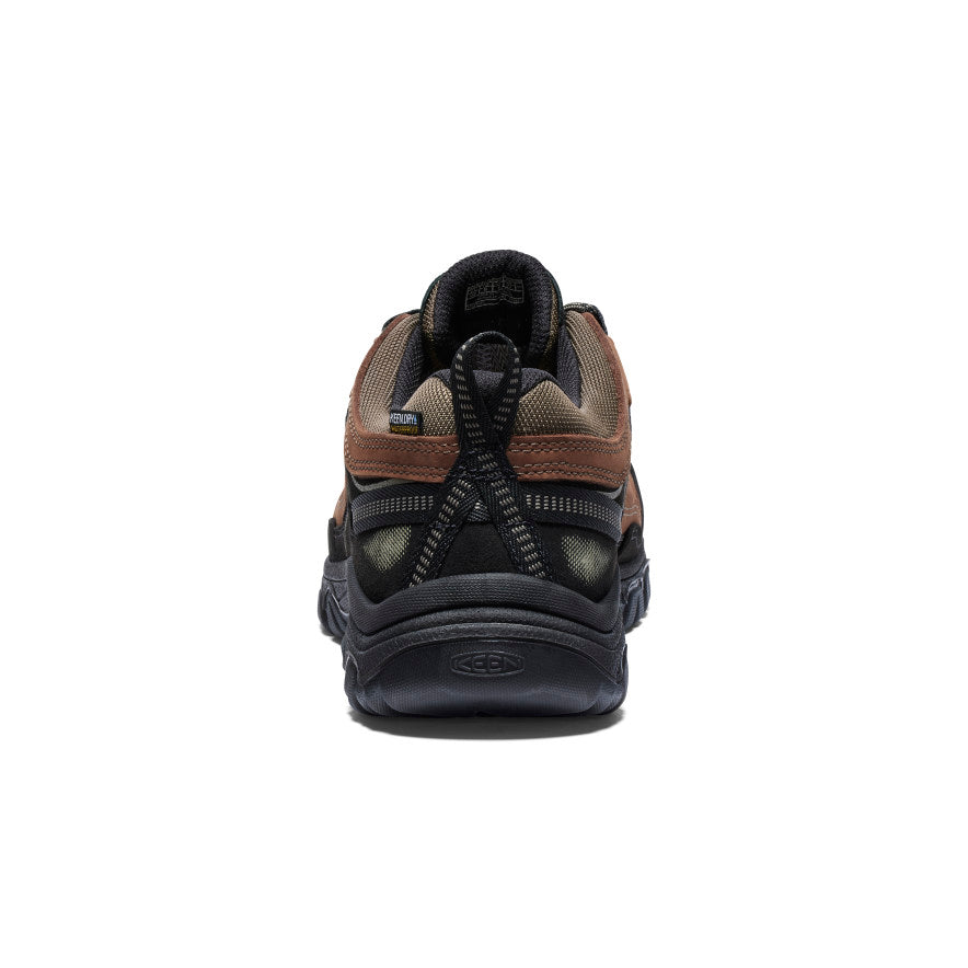 Keen Men's Targhee IV Waterproof Wide Bison/Black top
