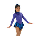 Jerrys Skating World Snow Fleece Dress - Purple/Royal