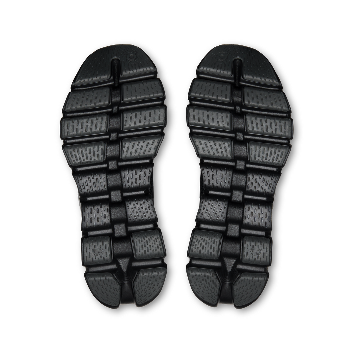 On Cloud Women's Cloud X 5 Running Shoes - Black/Black, sole view