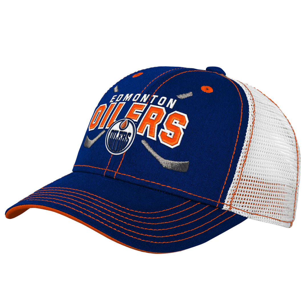 NHL Youth Lockup Meshback Adjustable Hat