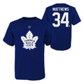 NHL Maple Leafs Youth Name & Number T-Shirt - Matthews