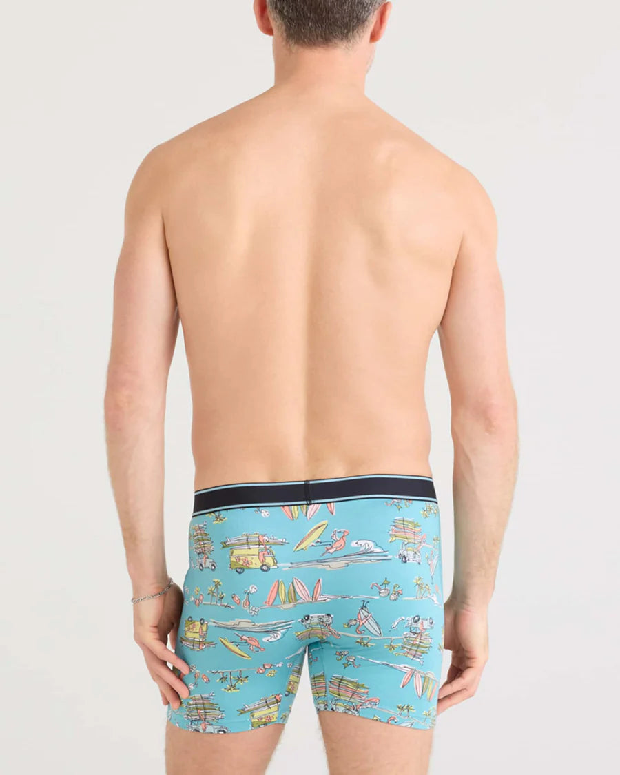 Daytripper Boxer Brief - Beach Or Bust - Reef Blue