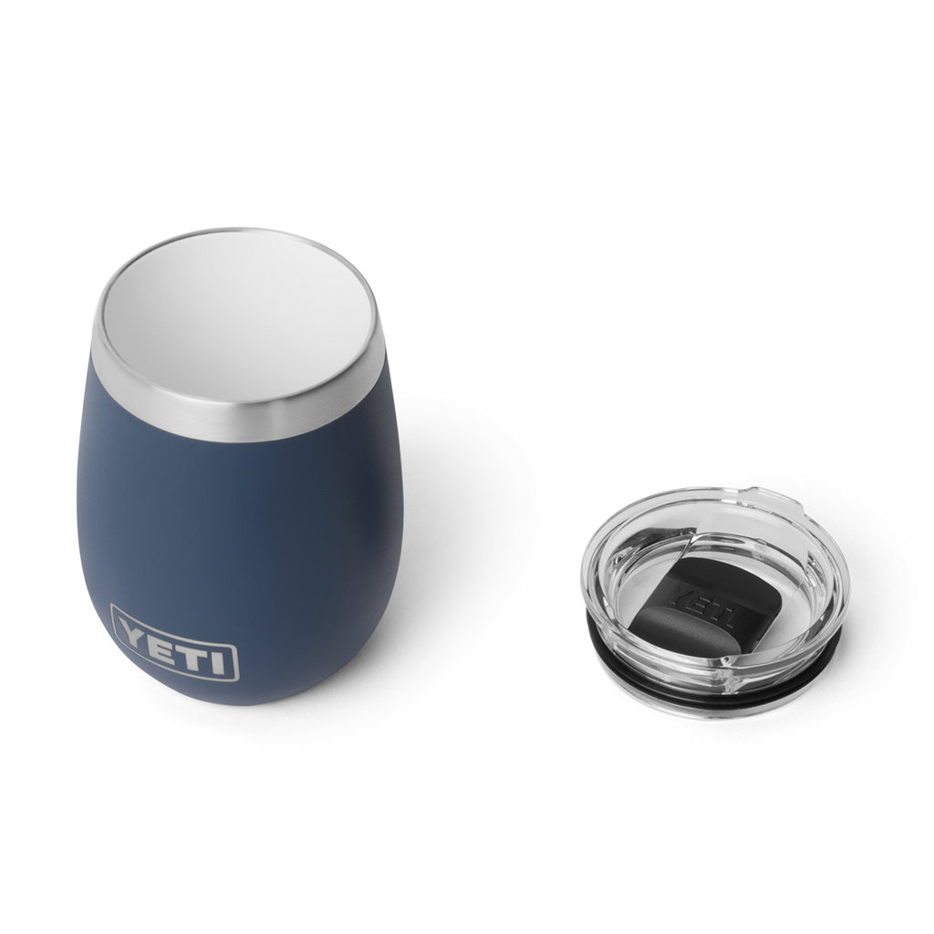 Yeti Rambler 10oz Wine Tumbler With Durasip Ceramic Lining - NAVY