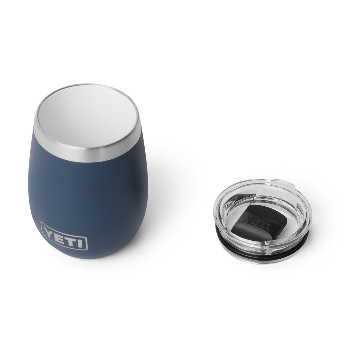 Yeti Rambler 10oz Wine Tumbler With Durasip Ceramic Lining - NAVY