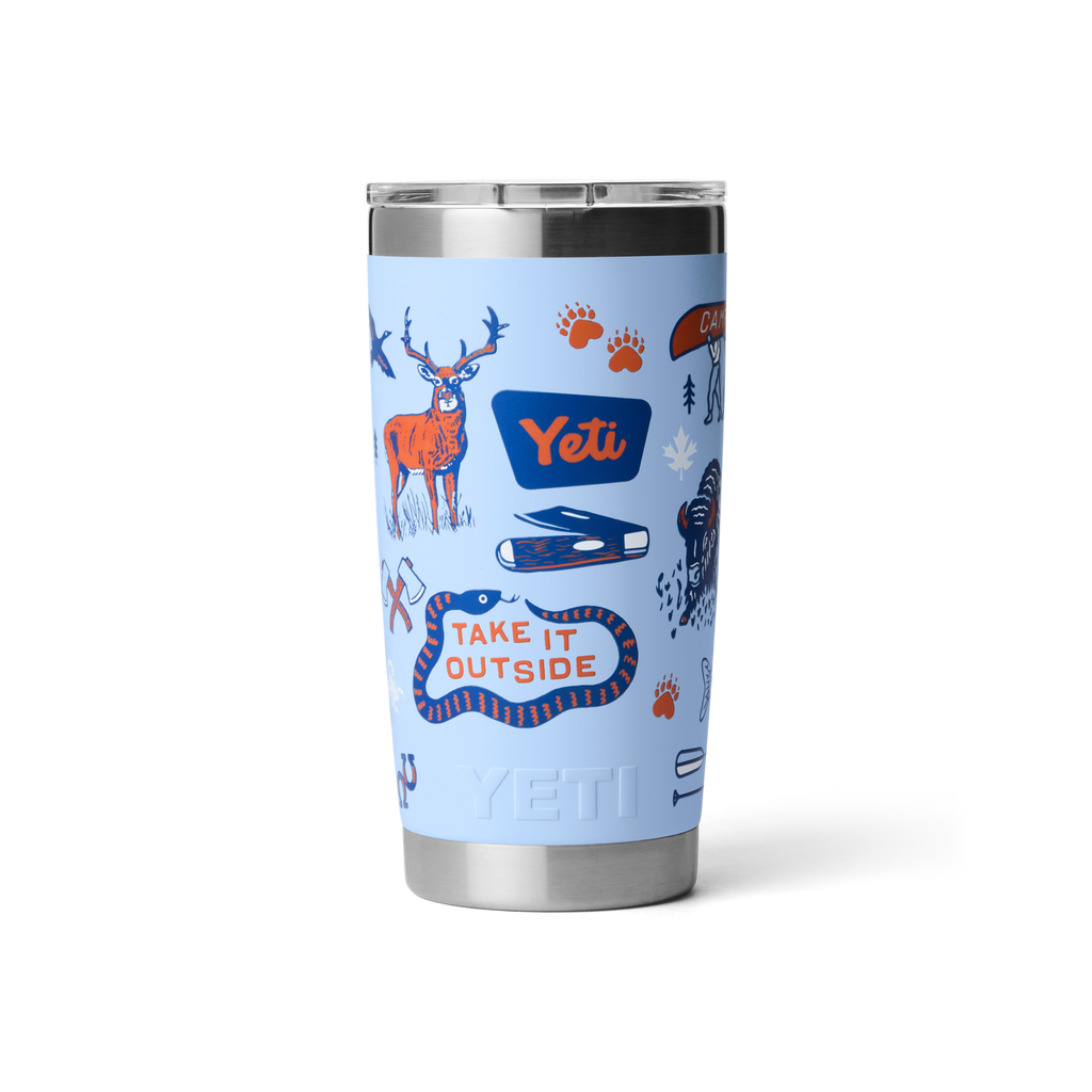 Yeti Rambler 20oz Tumbler with Magslider Lid - BIG SKY SUMMER CAMP