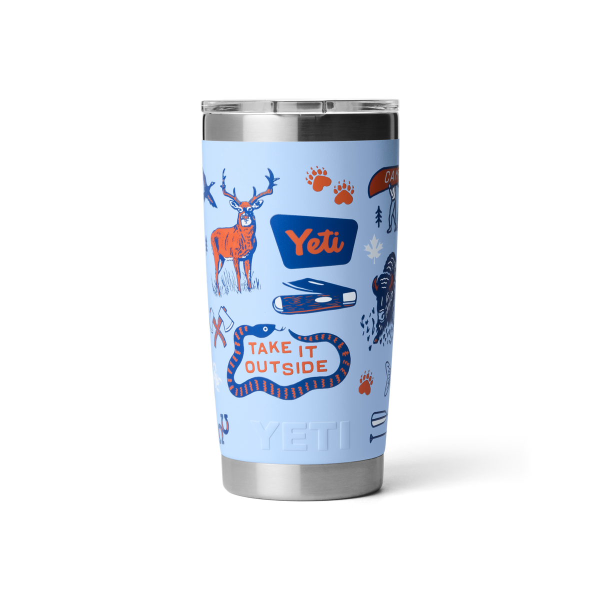 Yeti Rambler 20oz Tumbler with Magslider Lid - BIG SKY SUMMER CAMP