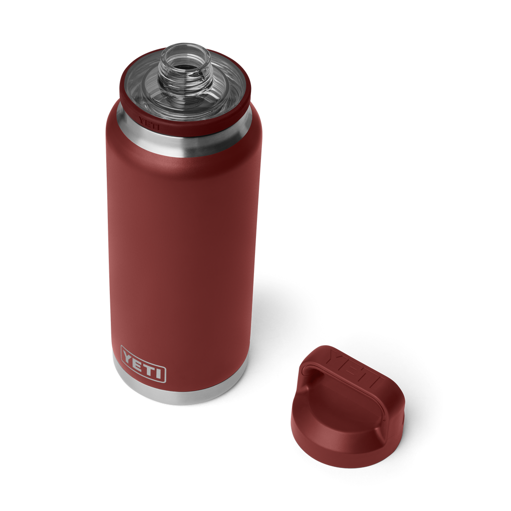 Yeti Rambler 36oz Bottle With Chug Cap - Stag Red