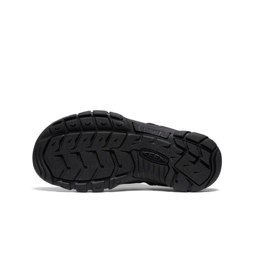 Keen Women's Newport H2 Triple Black outsole