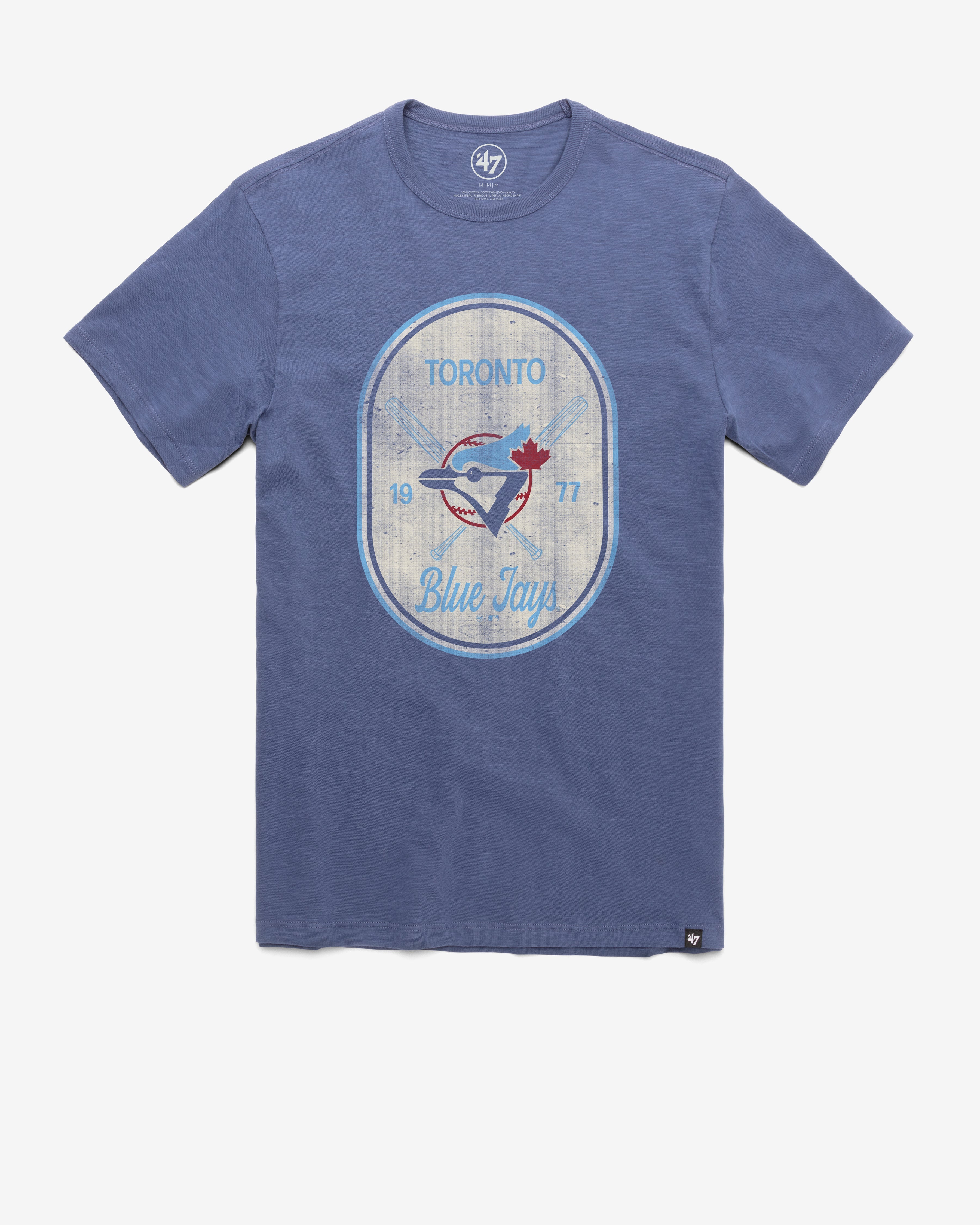 47 Brand Toronto Blue Jays Cross Patch Scrum Tee - front