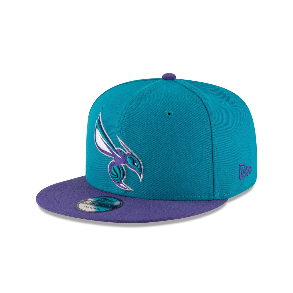 New Era Charlotte Hornets Two-Tone Color Pack 9FIFTY Snapback Hat - angle