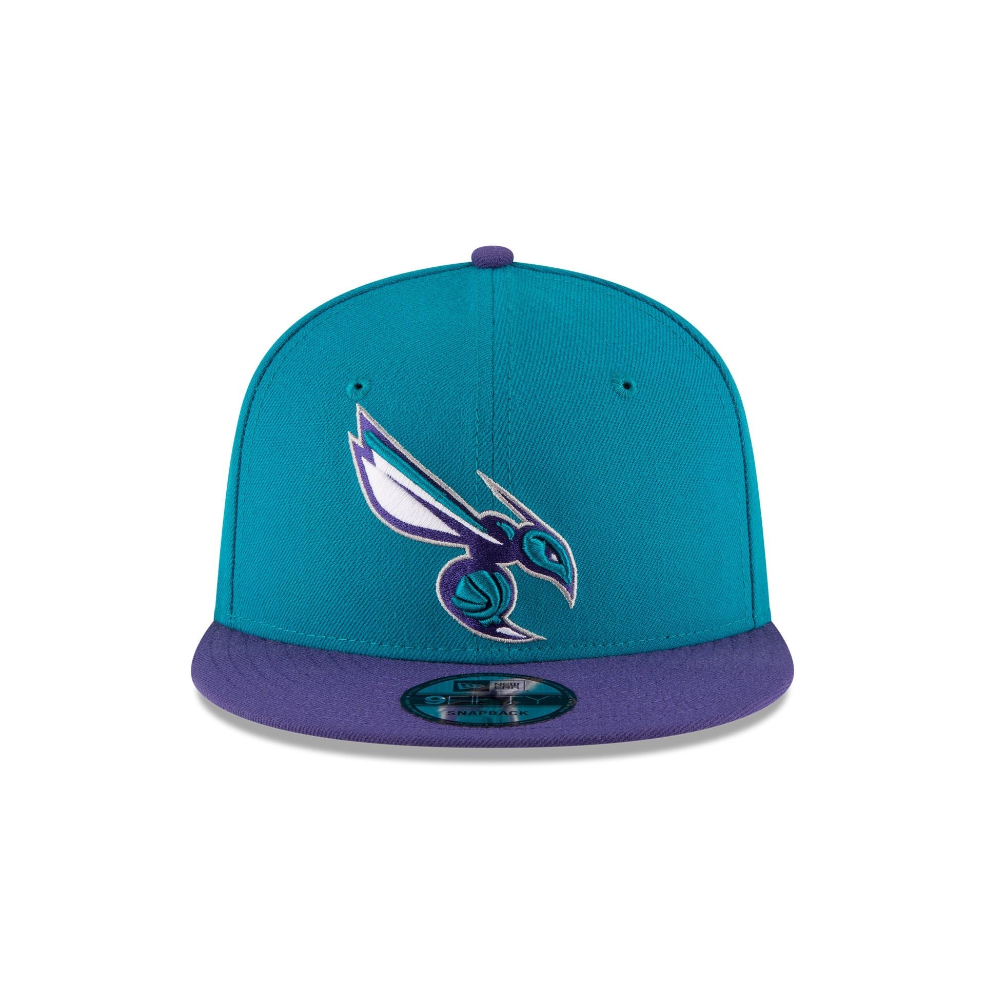 New Era Charlotte Hornets Two-Tone Color Pack 9FIFTY Snapback Hat - front