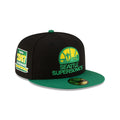 New Era Seattle SuperSonics Hardwood Classics Black 59FIFTY Fitted Hat