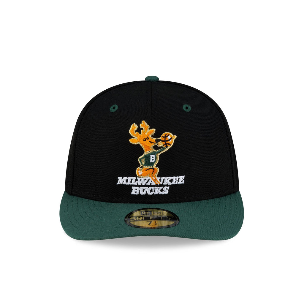 New Era Milwaukee Bucks 1971 Finals Black & Gold 59FIFTY Fitted Hat - front