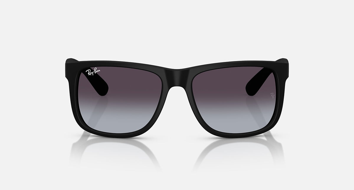 Ray-Ban Justin Classic - Matte Rubber Black / Dark Grey, front