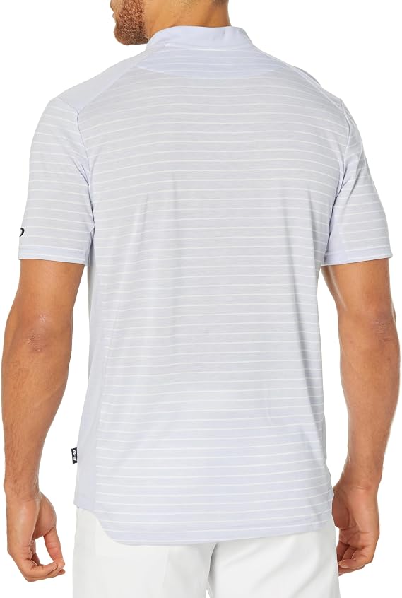 Oakley Men's Fringe Stripe Polo - Arctic Icefall - back