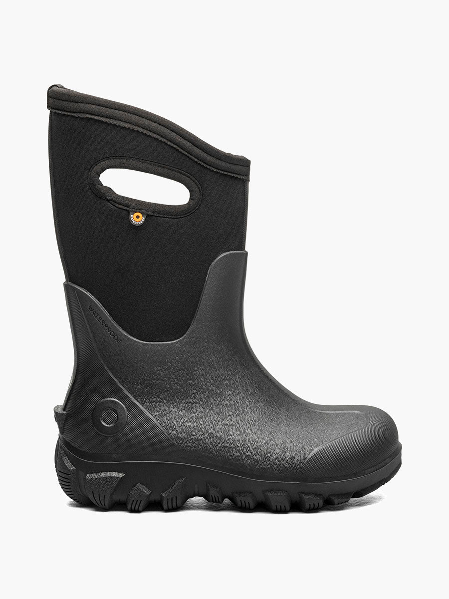 Bogs Kids' Classic Seamless Winter Boots - Black - lateral