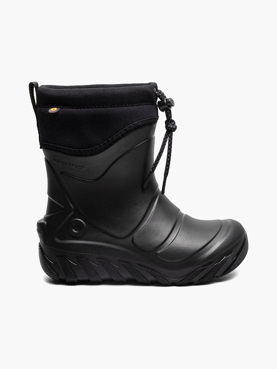 Bogs Kids' Boga Boot - Black - lateral