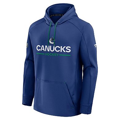 Fanatics Vancouver Canucks NHL Rink Cotton Hoodie Bl