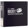 Ultra Pro 3" Hockey Trading Card Album - black