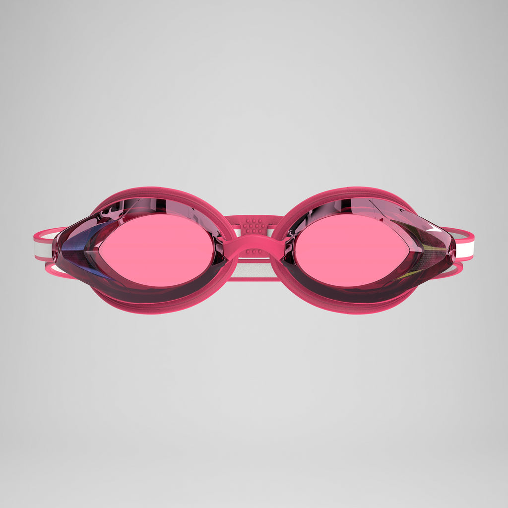 Speedo Women's Vanquisher 3.0 Mirror Goggles - MARGARITA PINK/ABLAZE PUNCH MIRROR