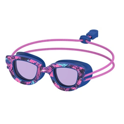 Speedo Kids Sunny G Pop Seasiders Print Goggles - GLASS WAVES/LAVENDER