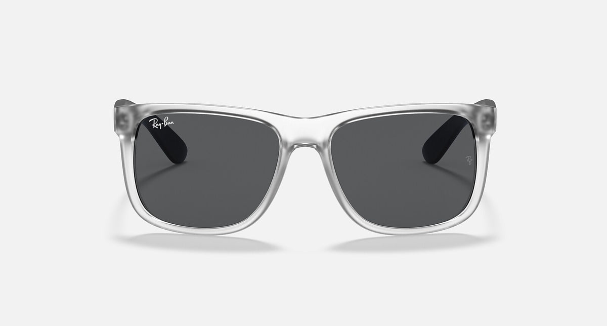 Ray-Ban Justin Classic - Matte Transparent / Grey, front