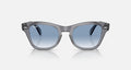 Ray-Ban RB0707S - Polished Transparent Grey/Blue