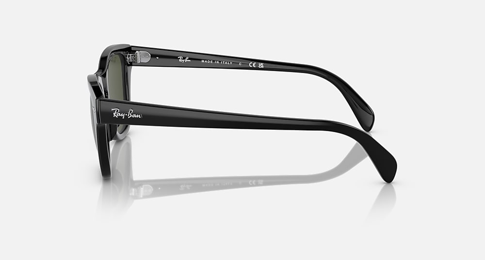 Ray-Ban RB0707S - Polished Black/Green