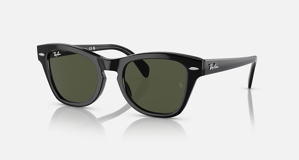 Ray-Ban RB0707S - Polished Black/Green