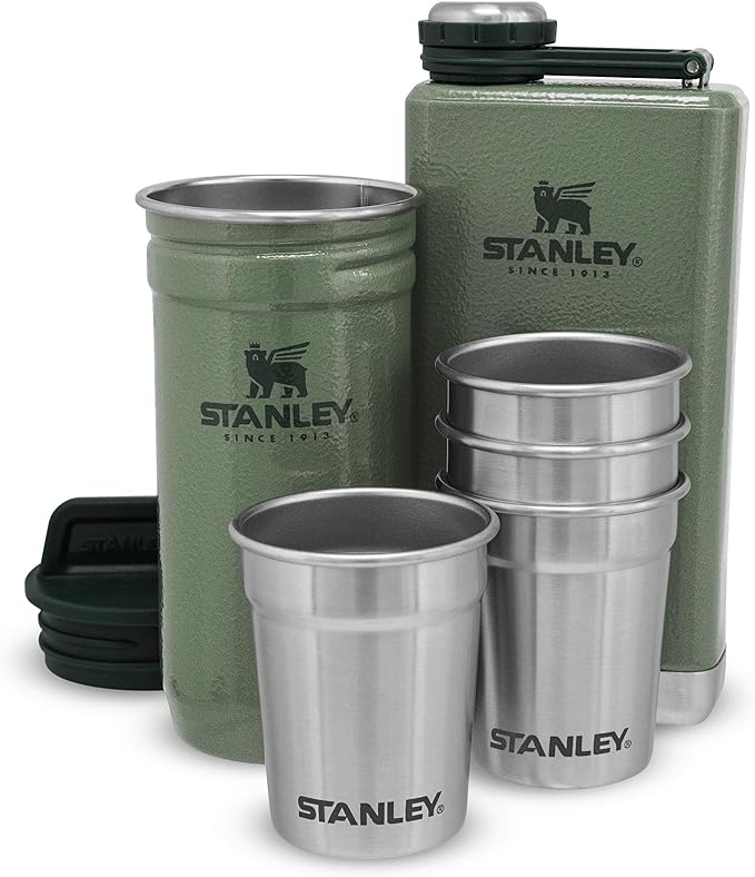 Stanley Adventure Pre-Party Shot Glass + Flask Set