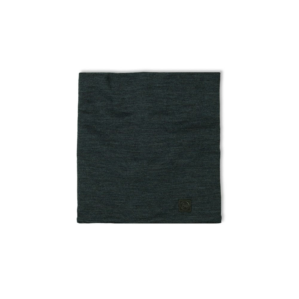 Buff Heavyweight Merino Wool Neckwear - Solid Forest - Solid Forest, flat