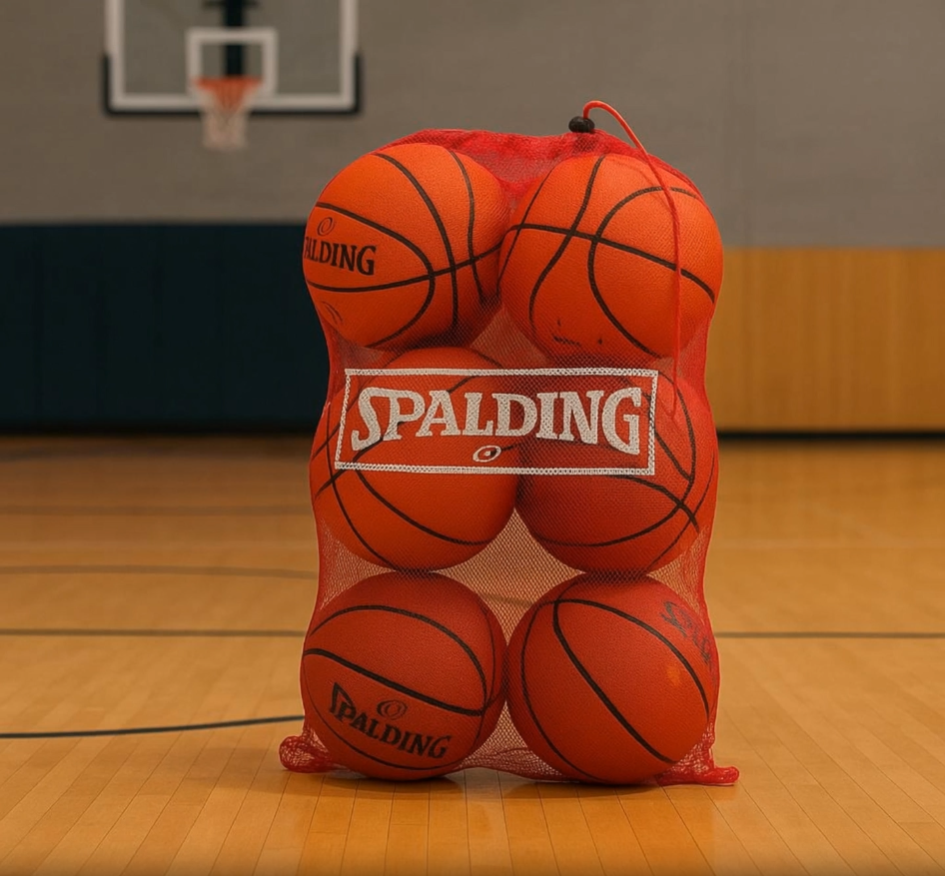 Spalding Mesh Basketball Equipment Bag