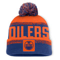 Fanatics Edmonton Oilers Thrive Cuffed Knit Hat with Pom