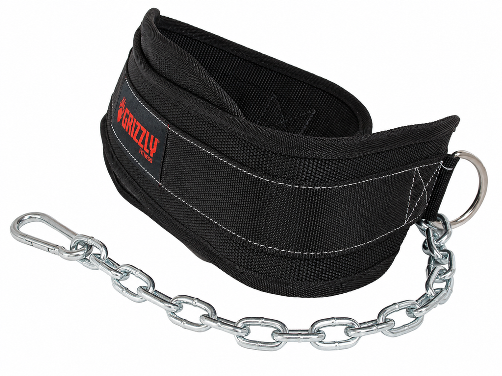 Grizzly Nylon Dip Belt - chain detail view
