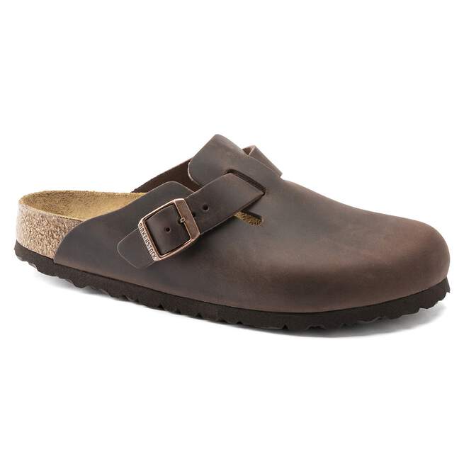 Birkenstock Boston Oiled Leather Clogs