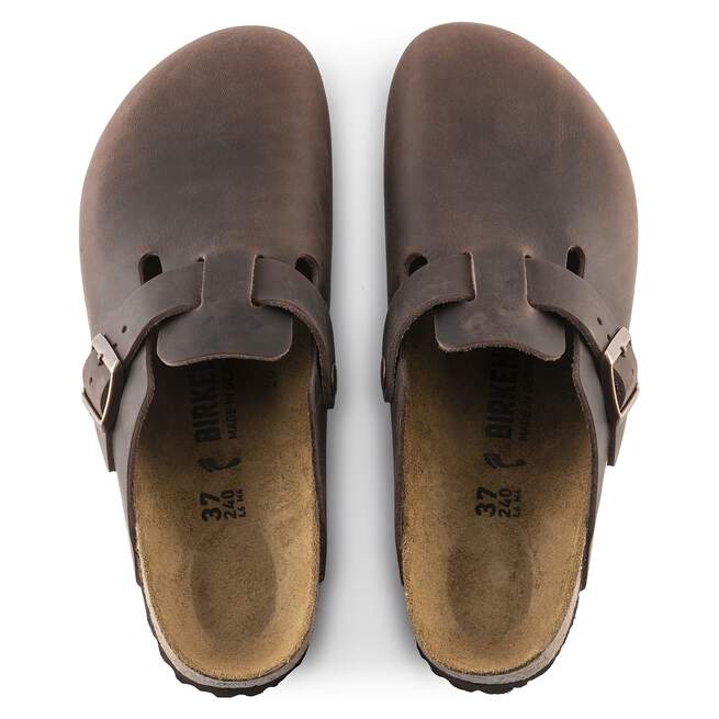 Birkenstock Boston Oiled Leather Clogs