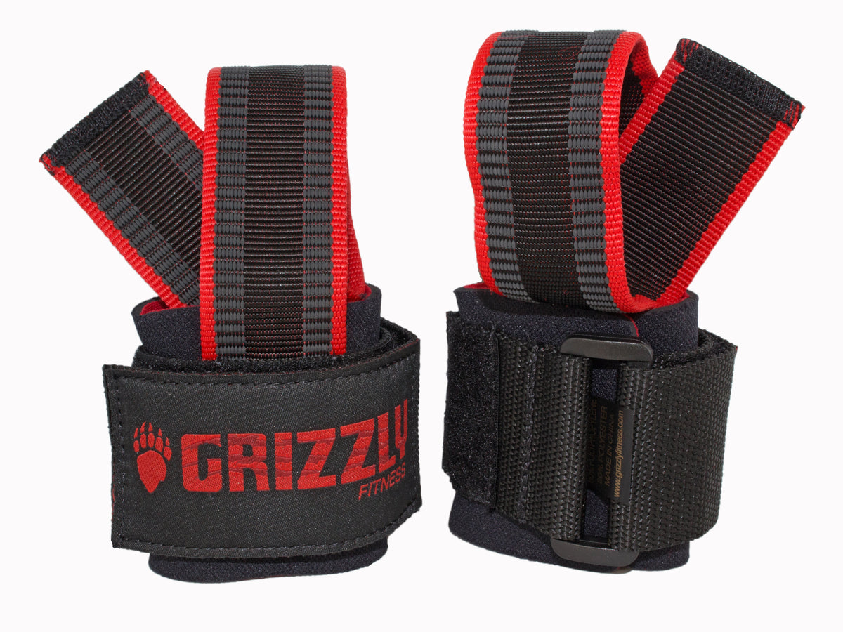 Grizzly Super Deluxe Lifting Straps - detail view