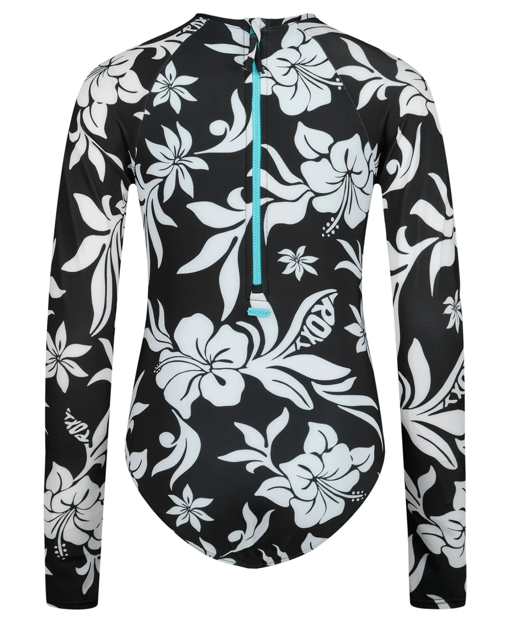 Roxy Girls' Oversized Floral Onesie Swimsuit