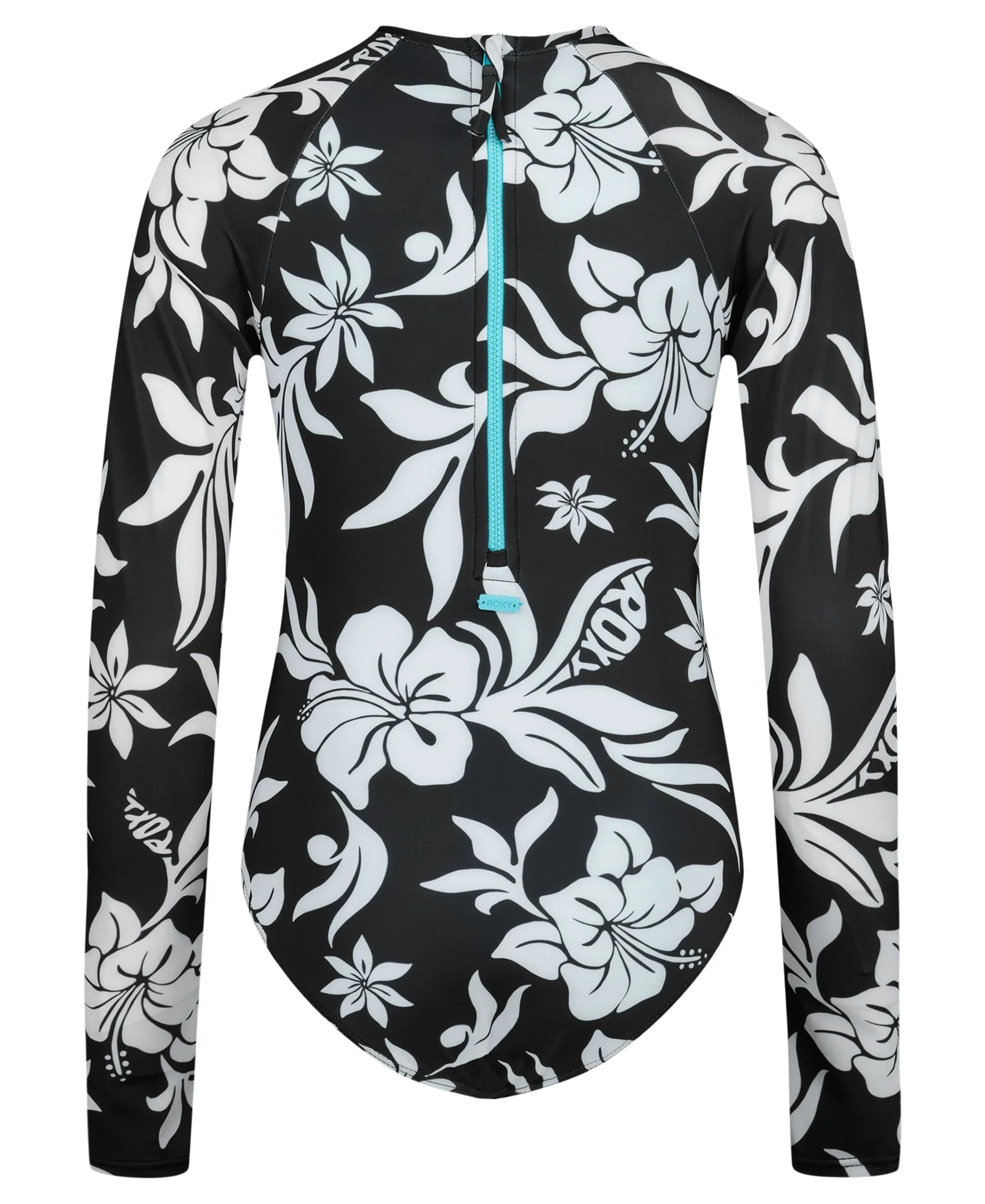 Roxy Girls' Oversized Floral Onesie Swimsuit