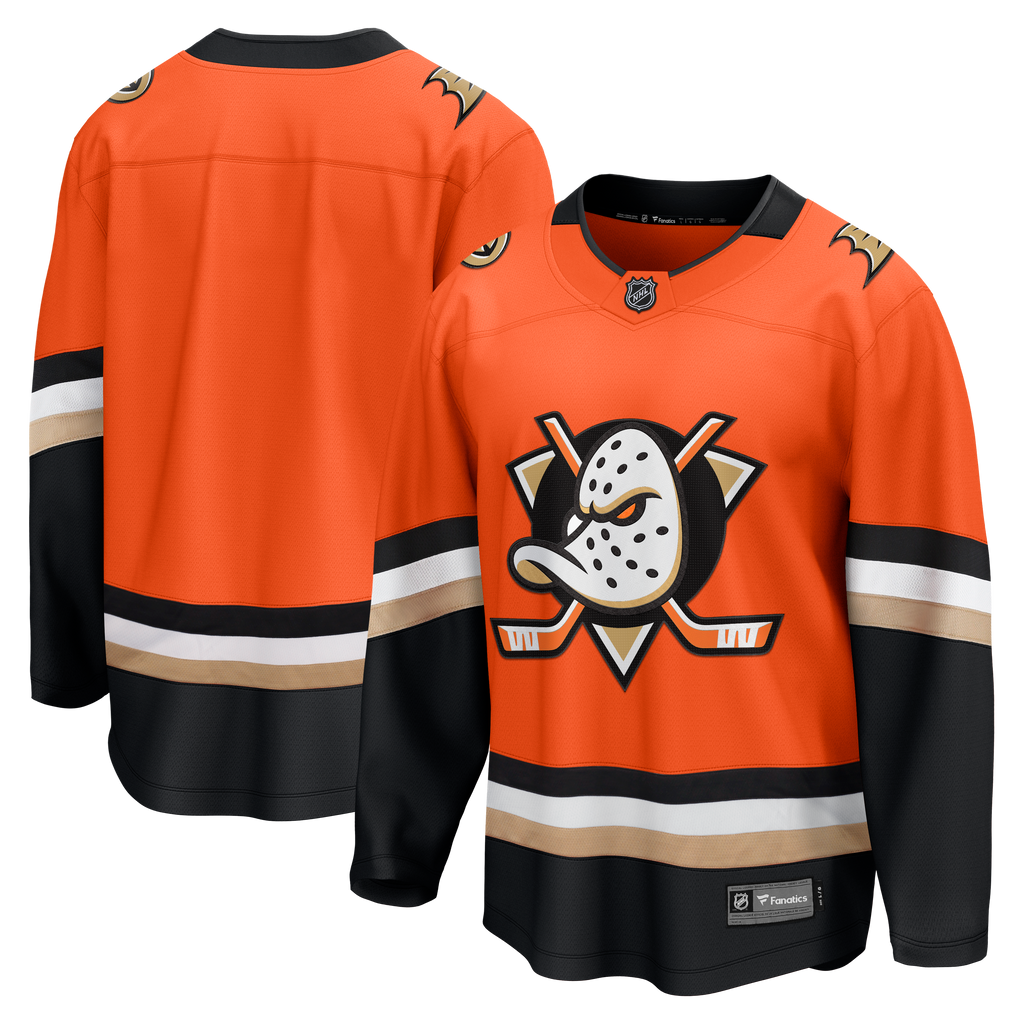 Anaheim Ducks Home Breakaway Jersey - Blank