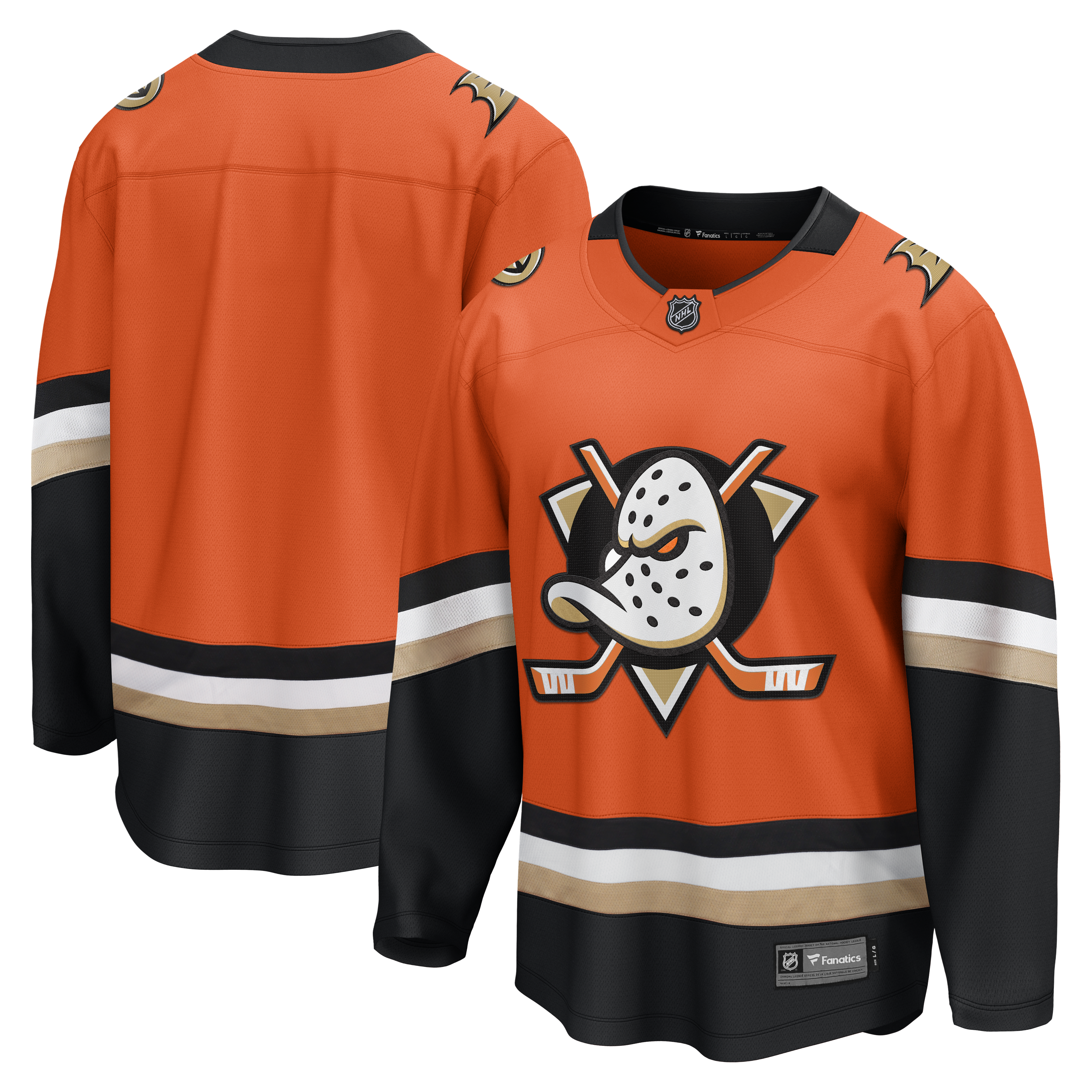Anaheim Ducks Home Breakaway Jersey - Blank