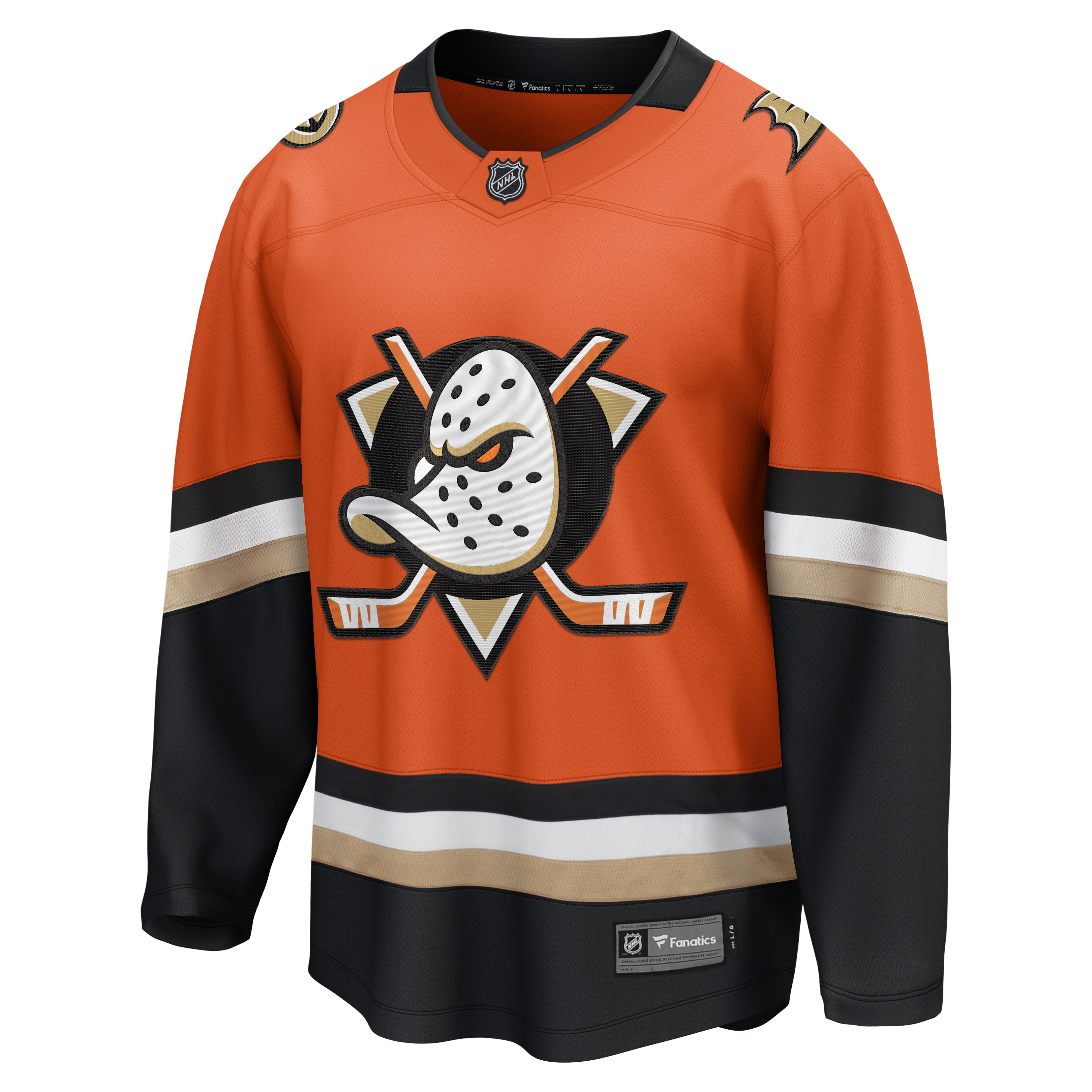 Anaheim Ducks Home Breakaway Jersey - Blank