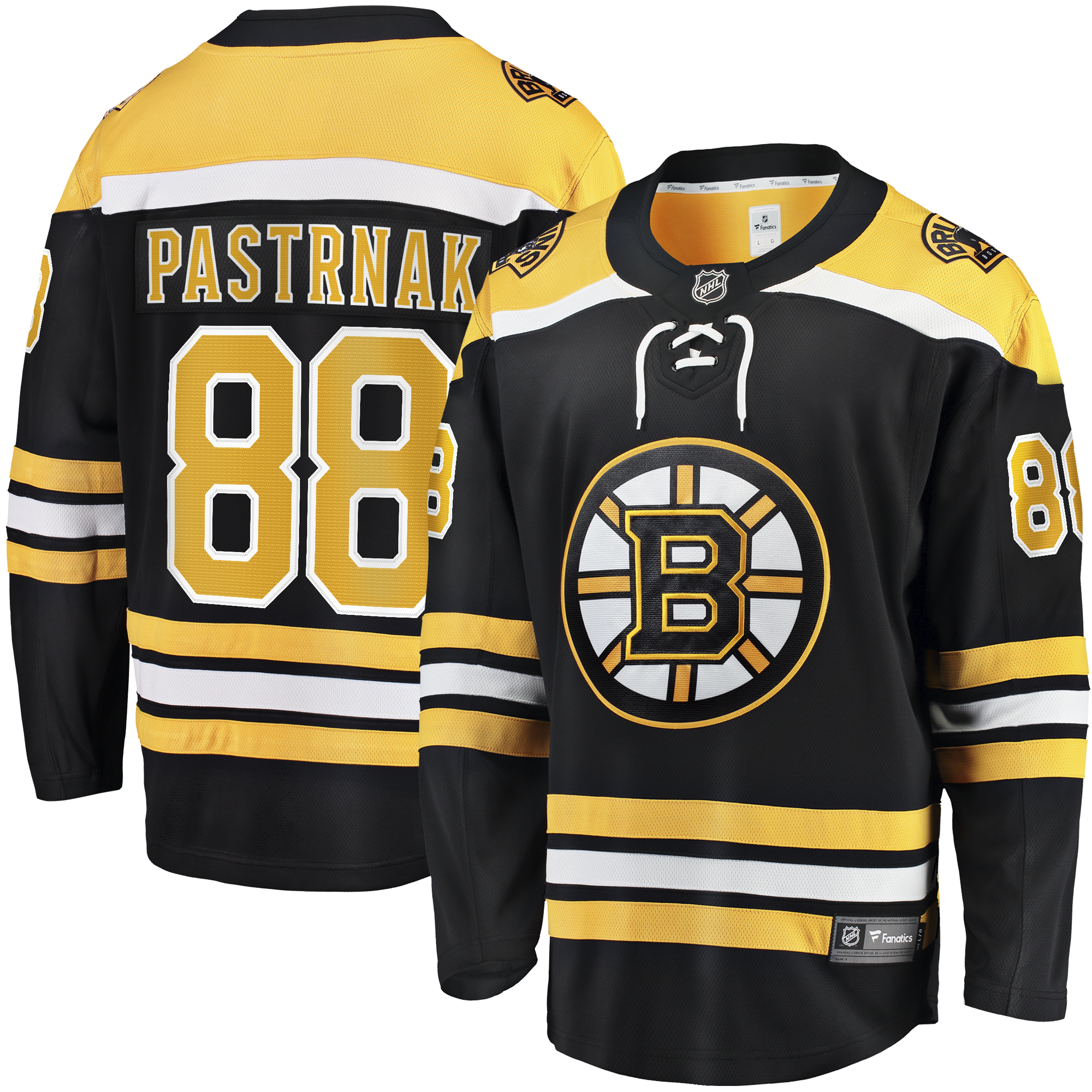 David Pastrnak Boston Bruins Home Breakaway Jersey