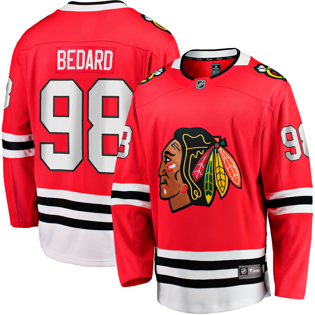 Fanatics Chicago Blackhawks Breakaway Jerseys - Connor Bedard