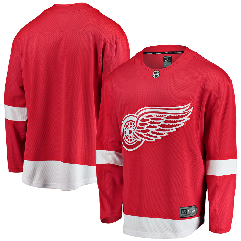 Detroit Red Wings Breakaway Home Jersey - Blank