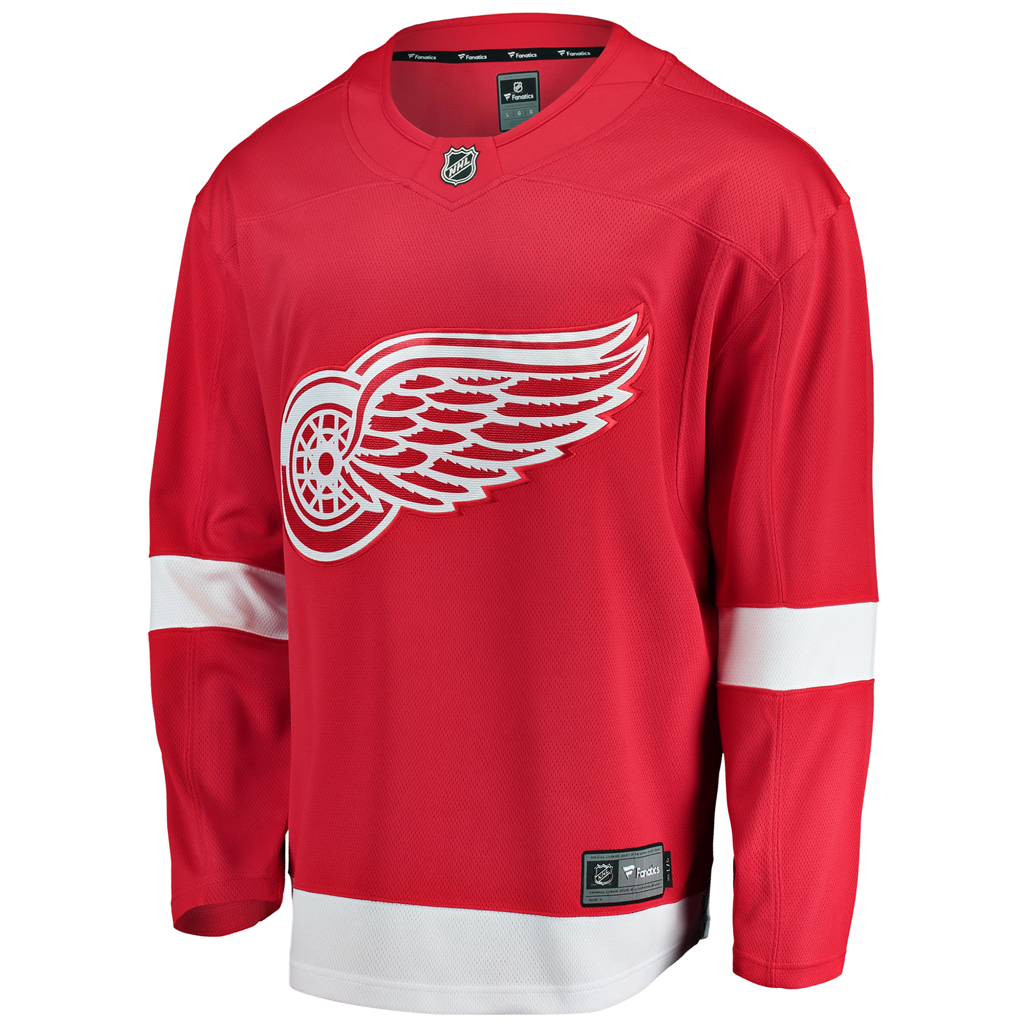 Detroit Red Wings Breakaway Home Jersey - Blank